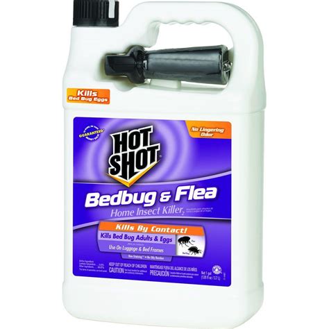 Hot Shot Bed Bug And Flea Killer 1 Gal Ready To Use Sprayer HG 96190