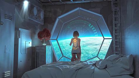 Space Bedroom Live Wallpaper - WallpaperWaifu