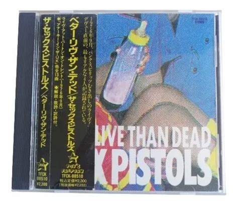 The Sex Pistols Better Live Than Dead Japon Obi Cd Usado