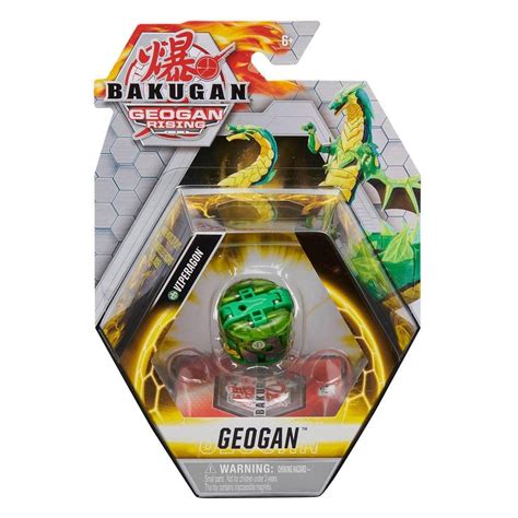 Bakugan Geogan, Viperagon, Geogan Rising Collectible Action Figure and ...