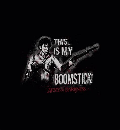 Army Of Darkness Boomstick Digital Art By Brand A Pixels