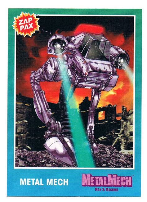 Zap Pax Nr 28 Metal Mech Metal Mech Nintendo Nes 90er Trading