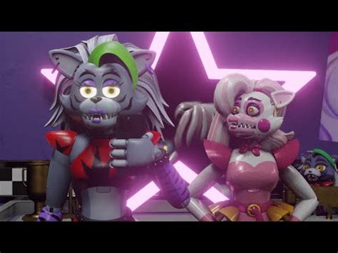 Brooklyn Blood Pop Roxanne Wolf And Glamrock Mangle Fnaf Security