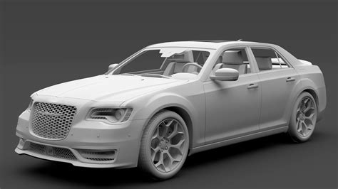 Chrysler 300 S Sport Lx2 2018 3d Model Cgtrader