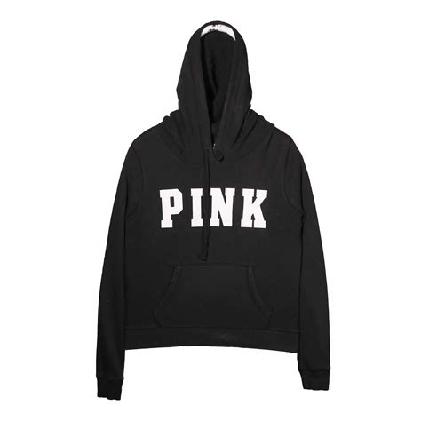 Pink Victorias Secret Black Hoodie – SWAG KICKS