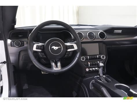 2021 Ford Mustang EcoBoost Premium Convertible Ebony Dashboard Photo ...