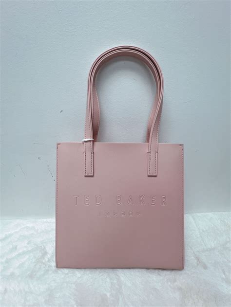 Ted Baker Seacon Crosshatch Small Icon Bag Pink