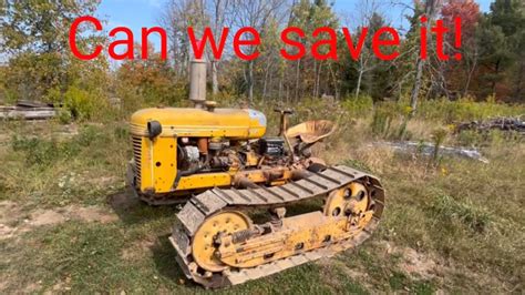 Salvaging An Oliver Cletrac Oc3 Crawler Tractor YouTube