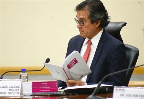 Edmundo Jacobo Renuncia Como Secretario Ejecutivo Del INE