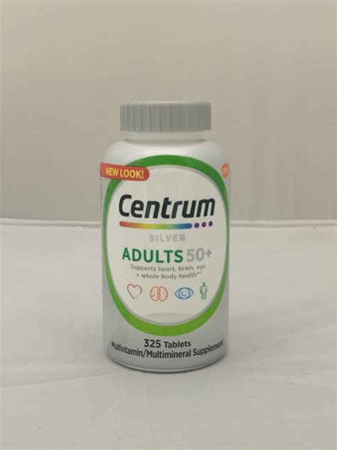 Buy Centrum Silver Adults 50 Multivitamins 325 Ct Online At