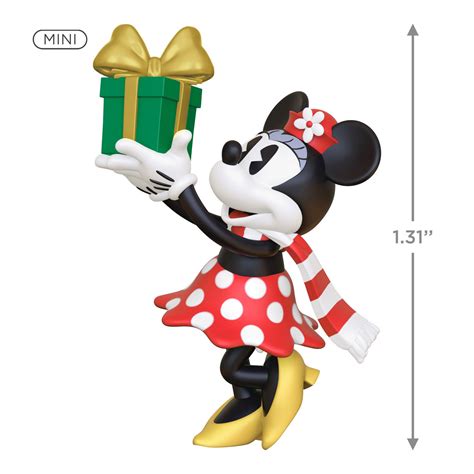 Mini Disney Minnie Mouse Minnie's Special Delivery Ornament, 1.31 ...