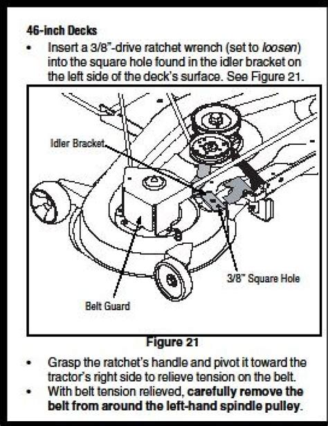 Cub Cadet Lt1045 Mower Deck Diagram