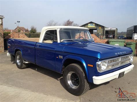 1971 Dodge D200 V8 Manual Pick Up Recently Restored And Re Painted Tax