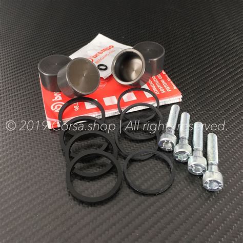 Brembo P4 32d Ø 32mm Brake Caliper Piston Seal Repair Kit