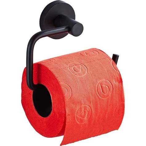 Distributeur Papier Toilette Hygi Nique Noir Mat Porte Rouleau Papier