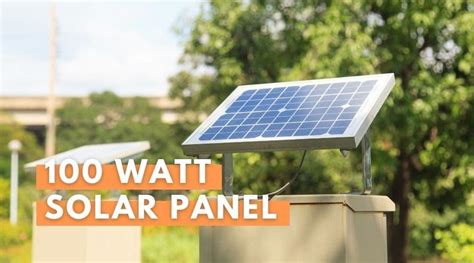 100 Watt Solar Panel (Our EASY Comprehensive Guide)