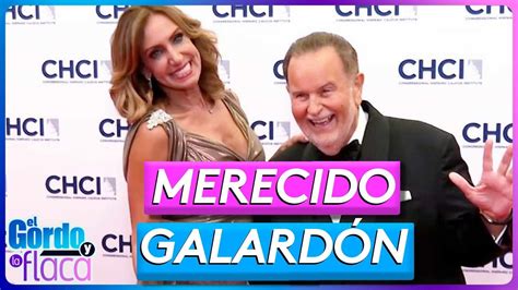 Lili Estefan muy conmovida por su homenaje junto a Raúl de Molina en