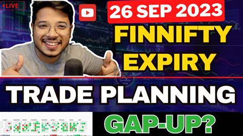 FinNifty Expiry Trading Plan 26 Sep 2023 FinNifty Gap GapDown