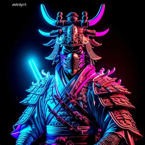 Neon Samurai. by NovaPRR on DeviantArt