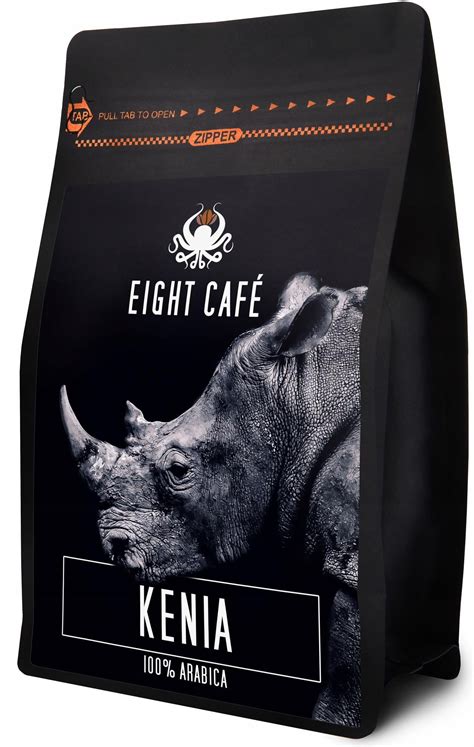 Kawa Eight Cafe Ziarnista Wie O Palona Arabica Kenia G Do