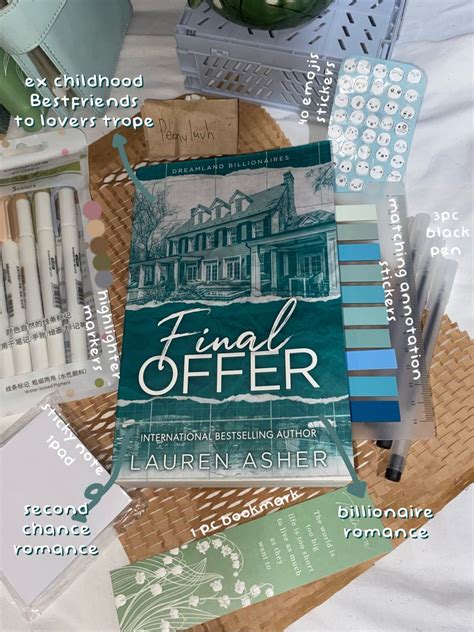 The Final Offer By Lauren Asher, booktok, Hobbies & Toys, Books ...