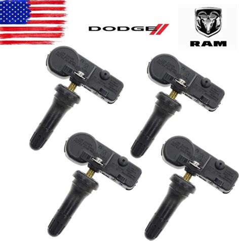 BRAND NEW SET OF 4 2019 DODGE RAM DT TPMS TIRE PRESSURE MONITORING