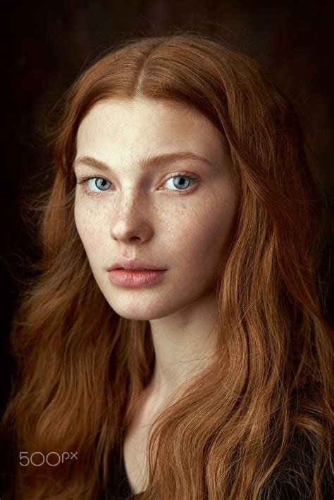 By Alexander Vinogradov On 500px Portrait Ginger Models Woman Face