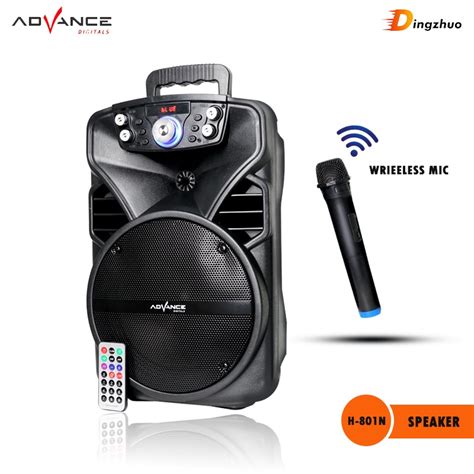 Jual Advance H N Speaker Bluetooth Portable Wireless Hitam Mic