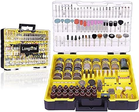 WORKPRO Kit d accessoires pour outils rotatifs 276 pièces Ajustement