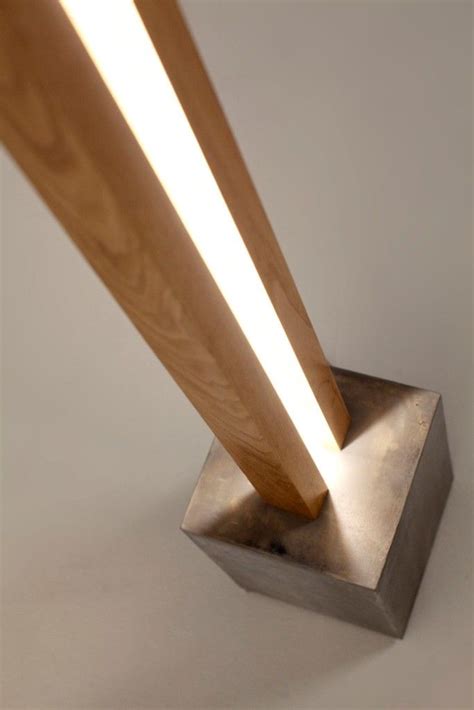 Lampadaire Led Design Cinier Wooden Floor Lamps Floor Lamp