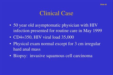 Ppt Evidence Based Evaluation Of Anal Dysplasia Screening Ready For