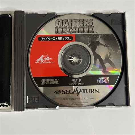 Fighters Megamix Sega Saturn Ss Ntsc J Japan 1996 Fighting Game Retro