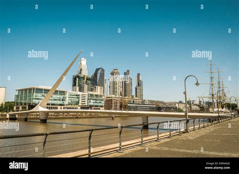 Puente De La Mujer Womens Bridge Is A Rotating Footbridge For Dock