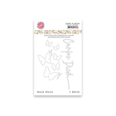 Matrices de découpe Envolée de papillons Mes P tits Ciseaux