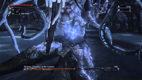 Bloodborne Ebrietas Daughter Of The Cosmos Boss Fight YouTube