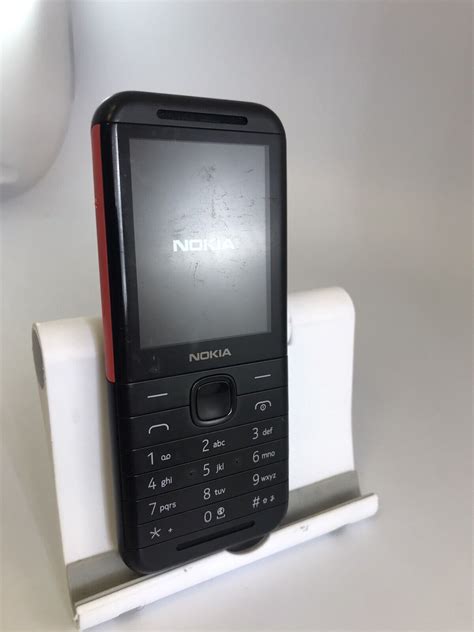 Dual Sim Nokia 5310 TA 1212 Black Red Unlocked RARE Reliable Mobile