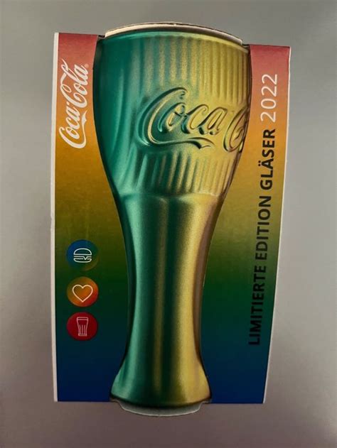 Mc Donald Coca Cola Glas Regenbogen Rainbow Limited Edition Kaufen