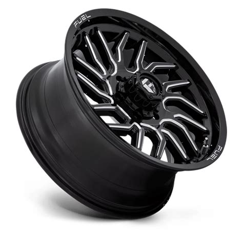 20x9 Fuel 1pc D807 Hurricane 6x5 5 20mm Gloss Black Milled Ebay