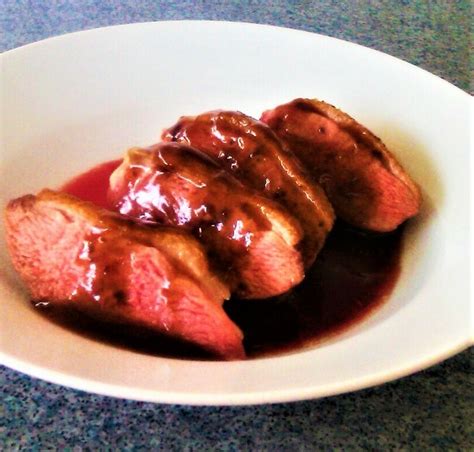 Duck Breasts With Plum Sauce Simbooker Recipes Cook Photograph Write Eat