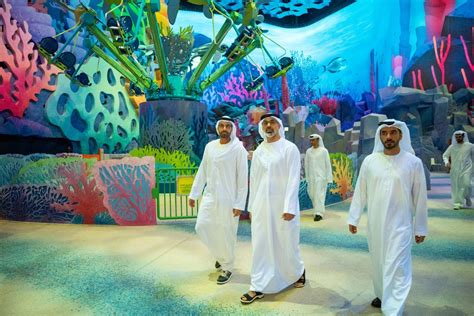 Khalid Bin Mohammed Bin Zayed Inaugurates The Marine Entertainment City