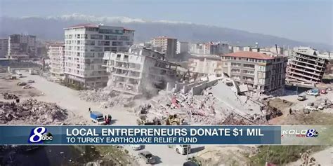 Local Entrepreneurs Make Generous Donation To Turkey Syria Earthquake