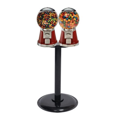 Double Classic Bubble-Gum Machines and Stand | Gumball Depot