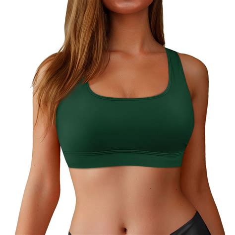 Rutayy Swimwear Women Racerback Sports Swim Bra High Neck Bikini Tops Black Workout Bathing Suit