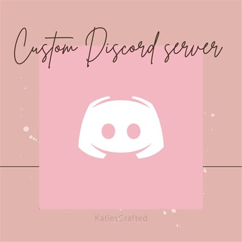 Custom Made Discord Server Any Theme Basic Version Etsy