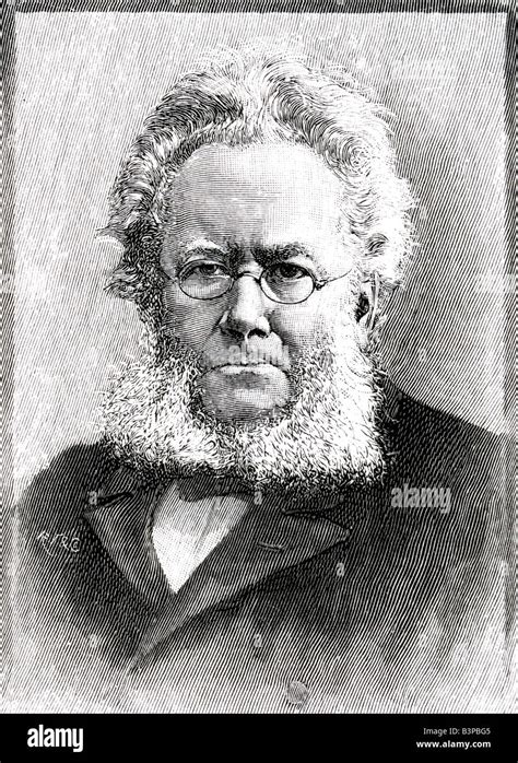 Henrik Ibsen Norwegian Playwright To Stock Photo Alamy