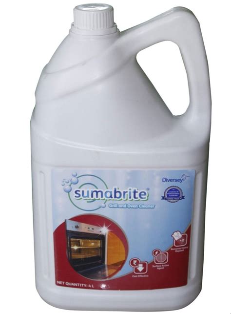 4L Diversey Sumabrite Grill Oven Cleaner Packaging Type Bottle