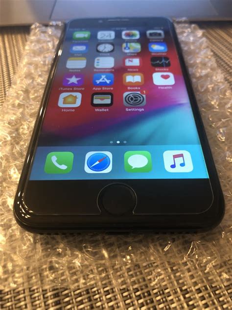 Apple Iphone 7 Unlocked Jet Black 128gb A1660 Lrnu60403 Swappa