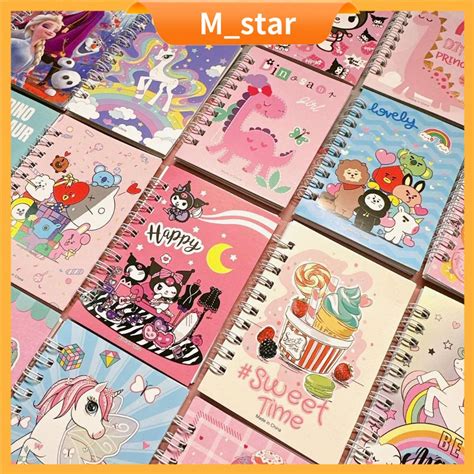 Jual Pcs Memo Ring Kecil Lembaran Mini Notebook Fancy Buku Diary