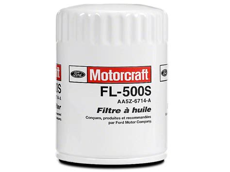 Ford Mustang Motorcraft Mustang Oem Oil Filter Fl500s 11 14 Gt V6