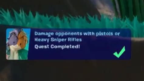 Damage Opponents With Pistols Or Heavy Sniper Rifles Fortnite Youtube